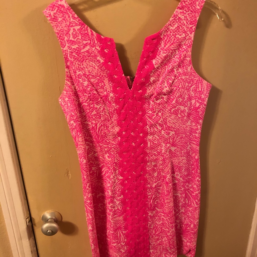 Lilly for Target Shift Dress Hot Pink Size 6